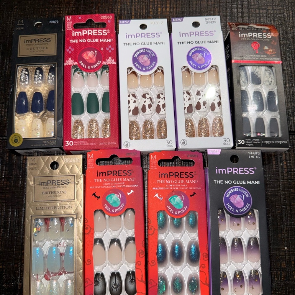 imPRESS Vibrant Press-On Nail Collection